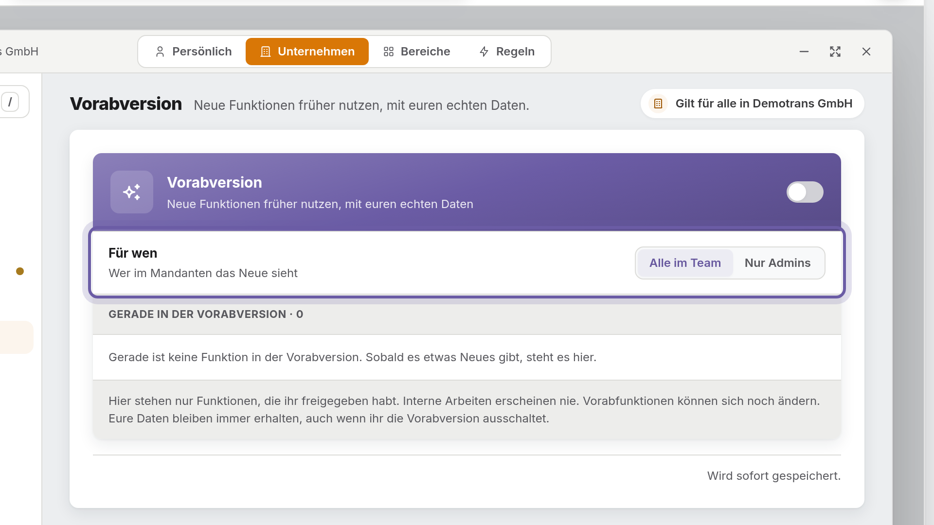 Für wen: Ansicht in flicono