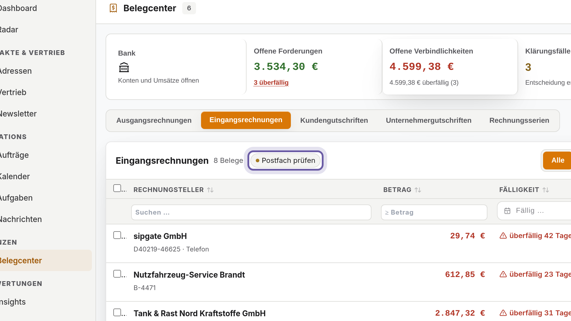Deine Adresse ansehen: Ansicht in flicono